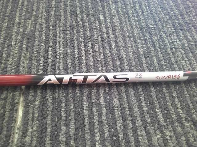 中古 シャフト USTマミヤ ATTAS RX SUNRISE RED 5（SX） 43.125インチ