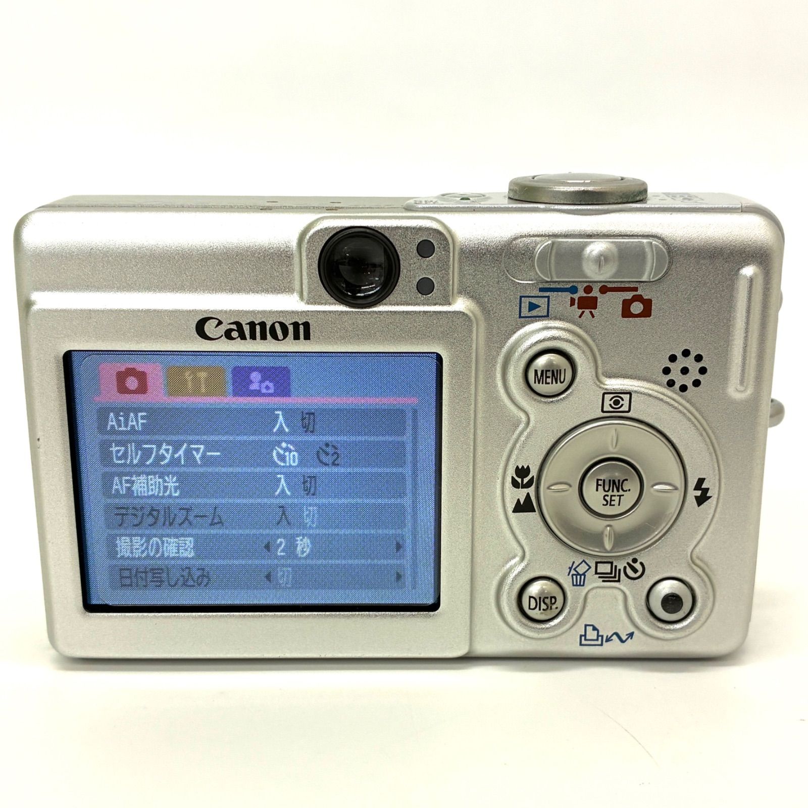 ◇Canon◇キヤノン 稼働品 IXY DIGITAL 40 3.2メガピクセル デジカメ 