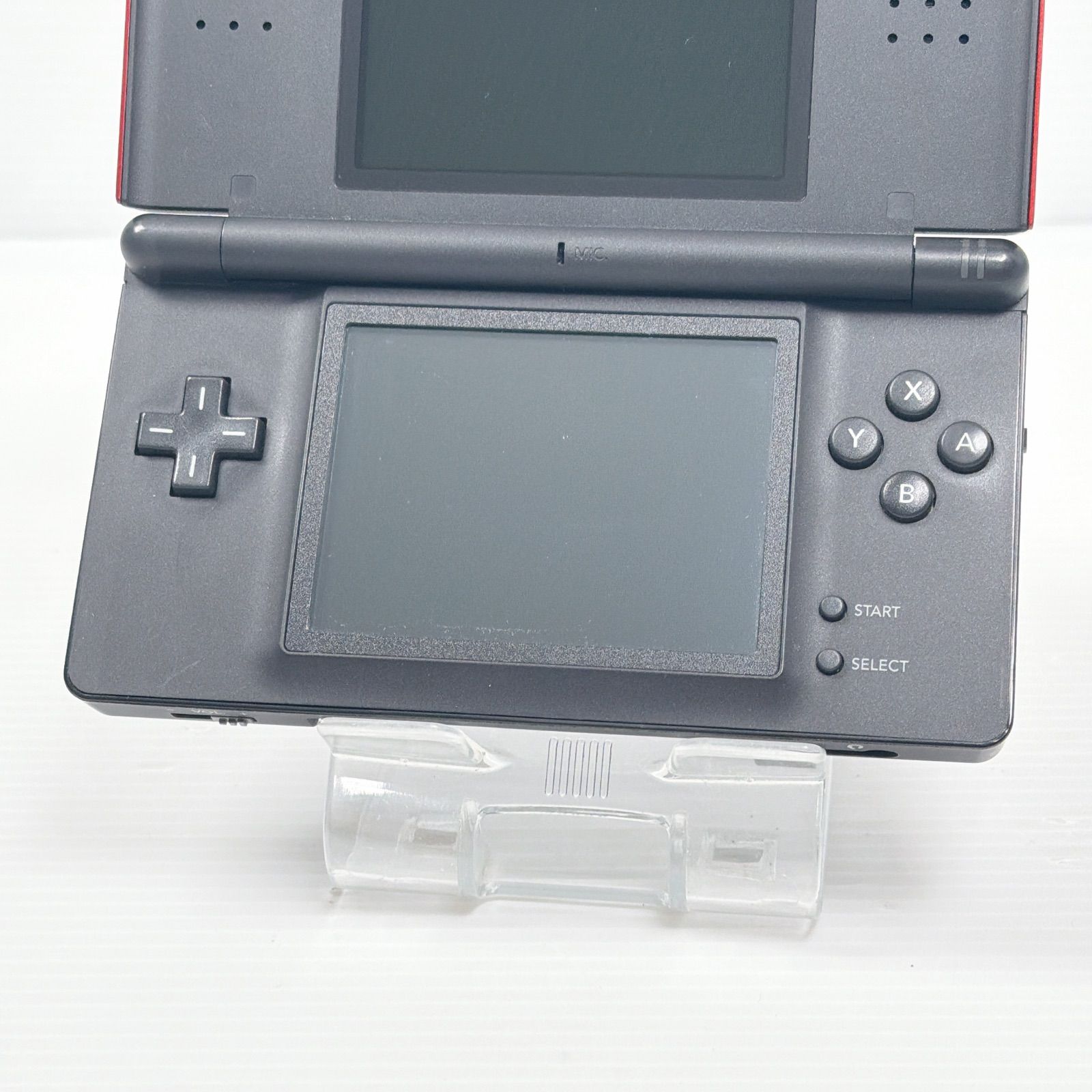 DS Lite クリムゾンブラック良品 遊べるセット 動作確認済み 外箱美品