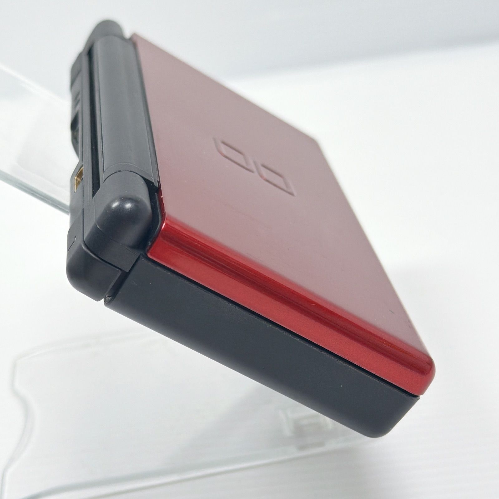 DS Lite クリムゾンブラック良品 遊べるセット 動作確認済み 外箱美品