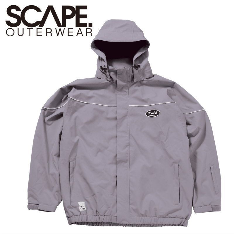 ★ 25-26 SCAPE DERBY JACKET ｶﾗｰ:SMOKE VIOLET エスケープ スノボウェア メンズ レディース ユニセックス スノーボード ジャケット JKT 型落ち 旧モデル 日本正規品
