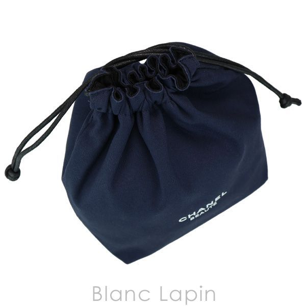 ノベルティ】 シャネル CHANEL ドローストリングポーチ #ネイビー