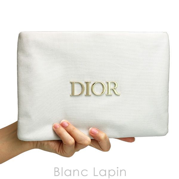 ノベルティ】 クリスチャンディオール Dior コスメポーチ #ホワイト