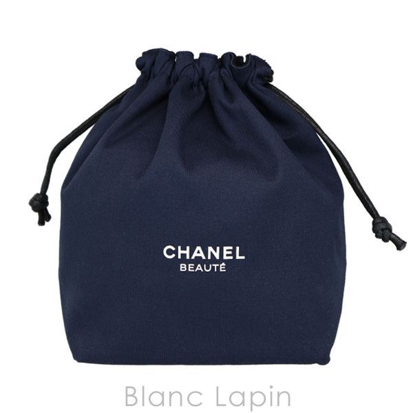 ノベルティ】 シャネル CHANEL ドローストリングポーチ #ネイビー