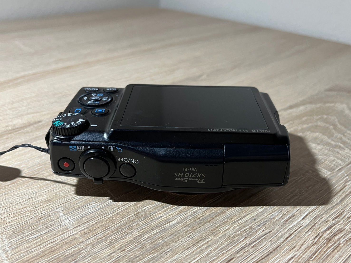 0343 Canon PowerShot SX710 HS ブラック デジカメ 【コ】 - メルカリ