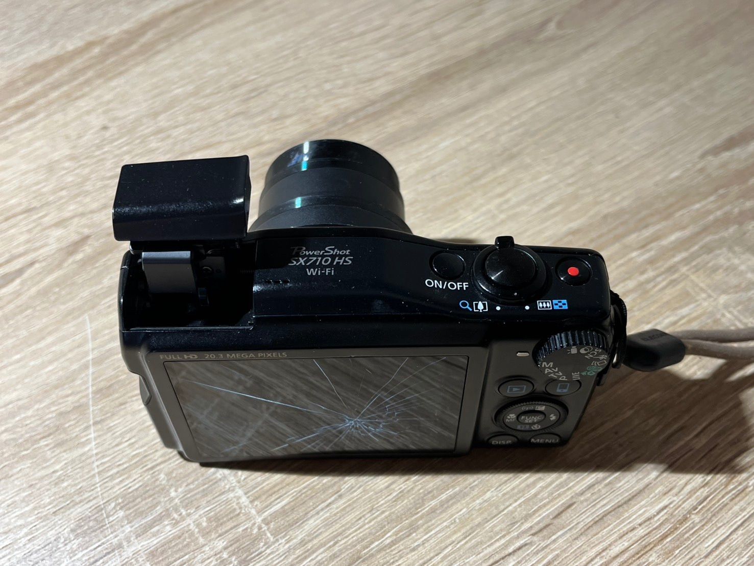 0343 Canon PowerShot SX710 HS ブラック デジカメ 【コ】 - メルカリ