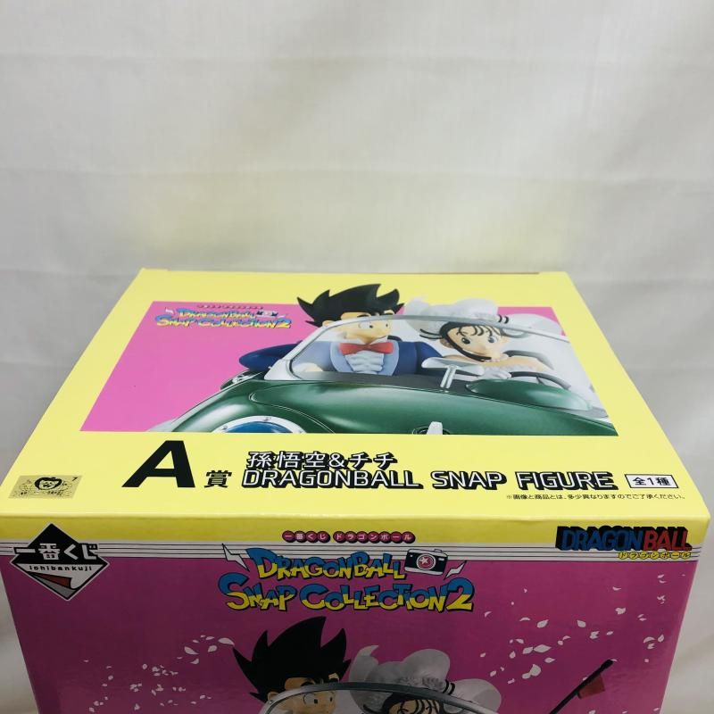 中古】未開封)A賞 孫悟空＆チチ DRAGONBALL SNAP FIGURE ｢一番くじ