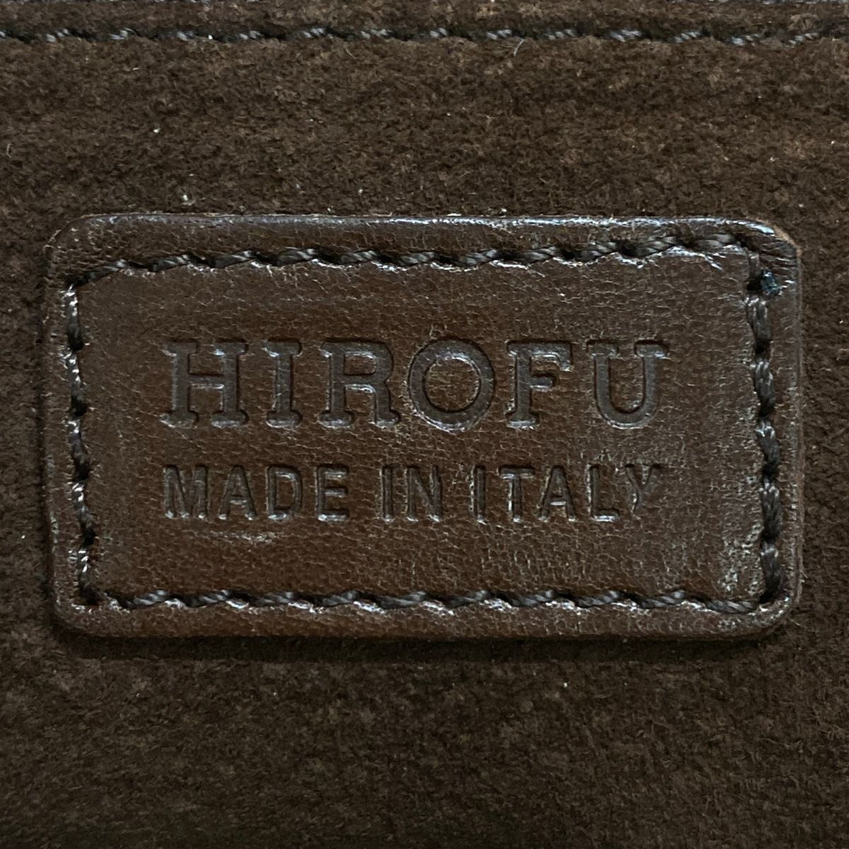 ヒロフ ショルダーバッグ - ダークブラウン HIROFU(ヒロフ) ショルダーバッグ ダークブラウン レザー - メルカリ