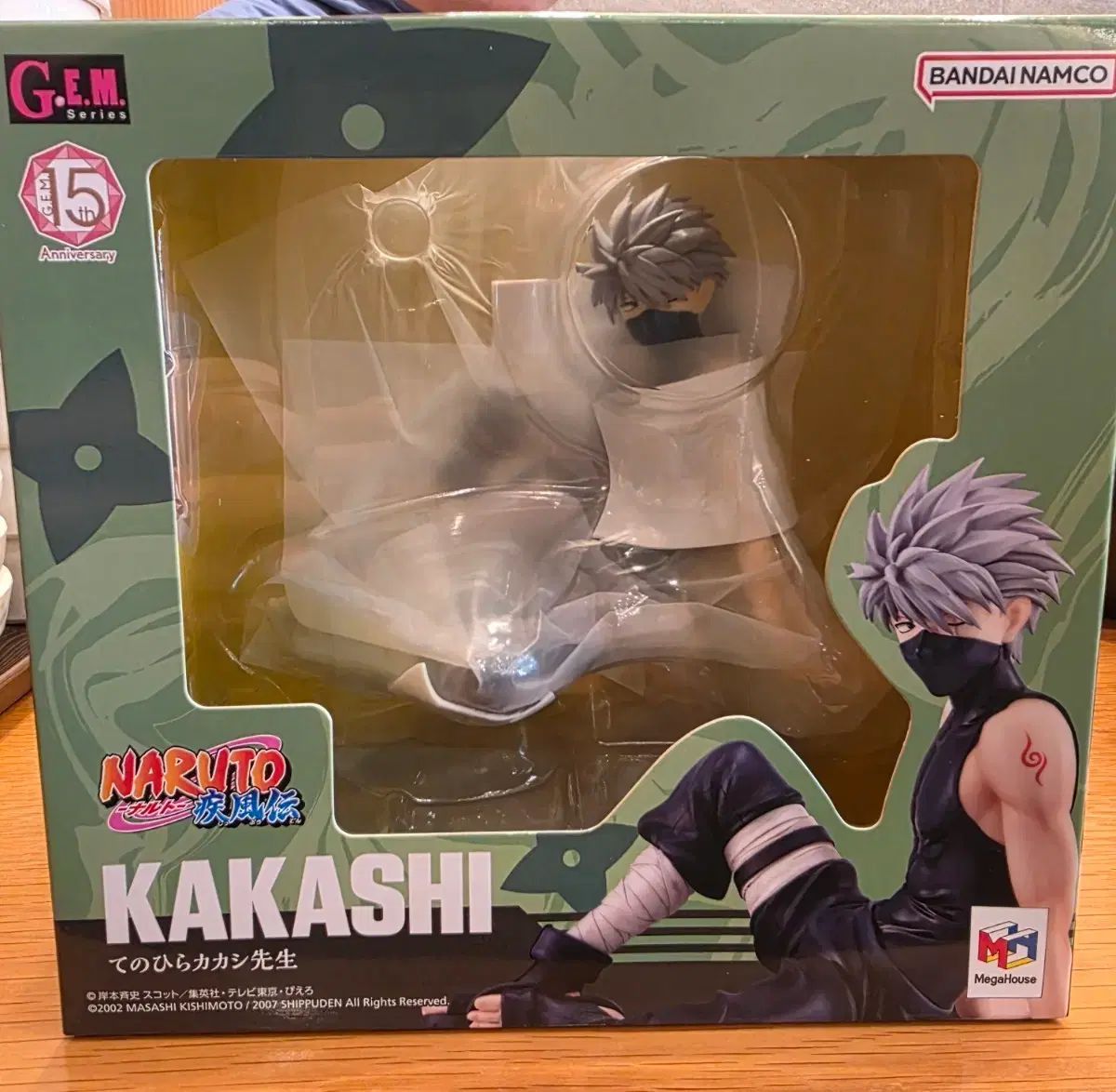 NARUTOナルト 疾風伝　てのひらカカシ先生 NARUTO 疾風伝 てのひらカカシ先生 2026年発売フィギュア G.E.M.