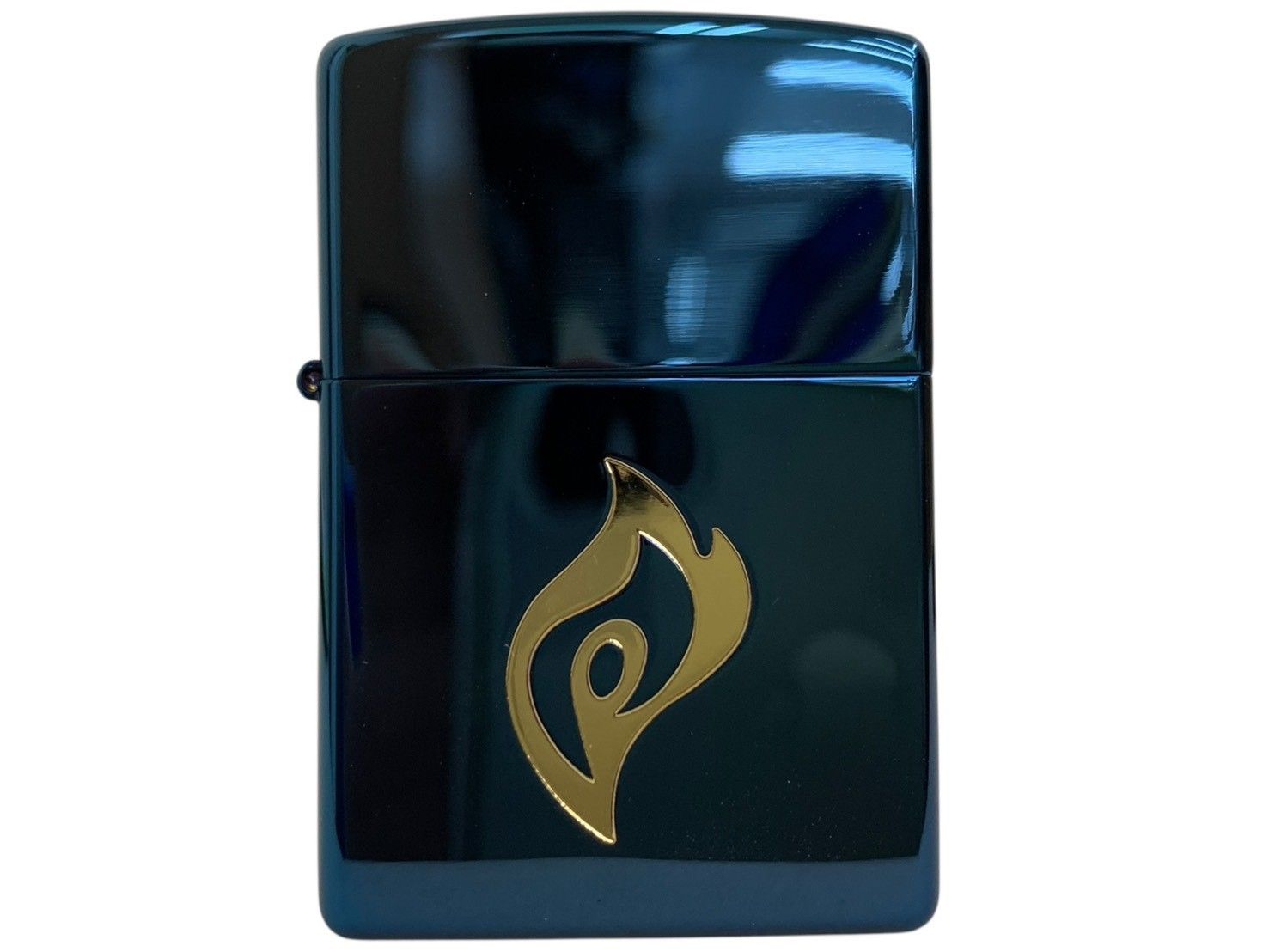 zippo (ジッポー) FIRE 2003 オイルライター 2002年製 ブルー 雑貨/004 