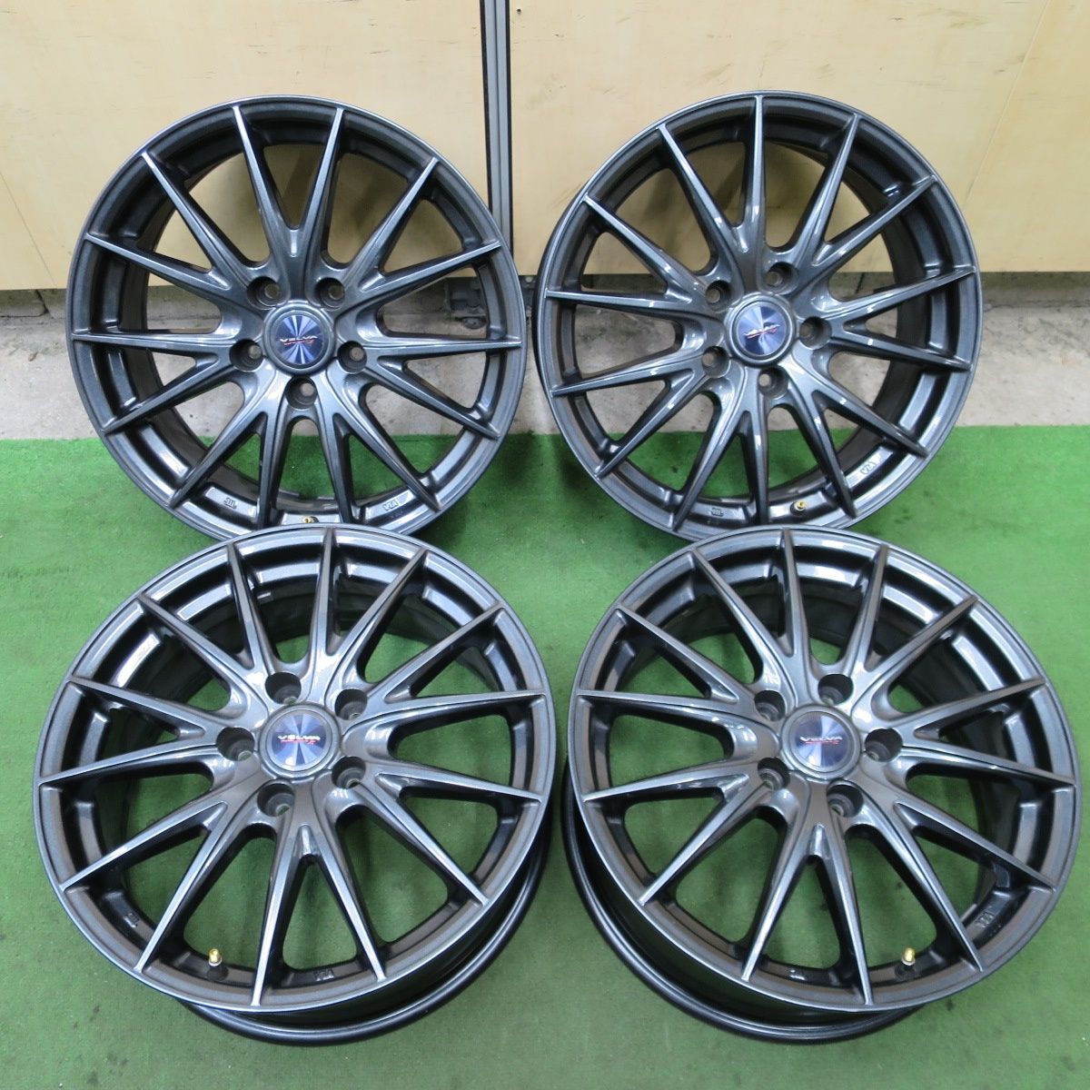 送料無料] キレイ☆VELVA SPORTZ ヴェルヴァ 17インチ ホイール 17×7J