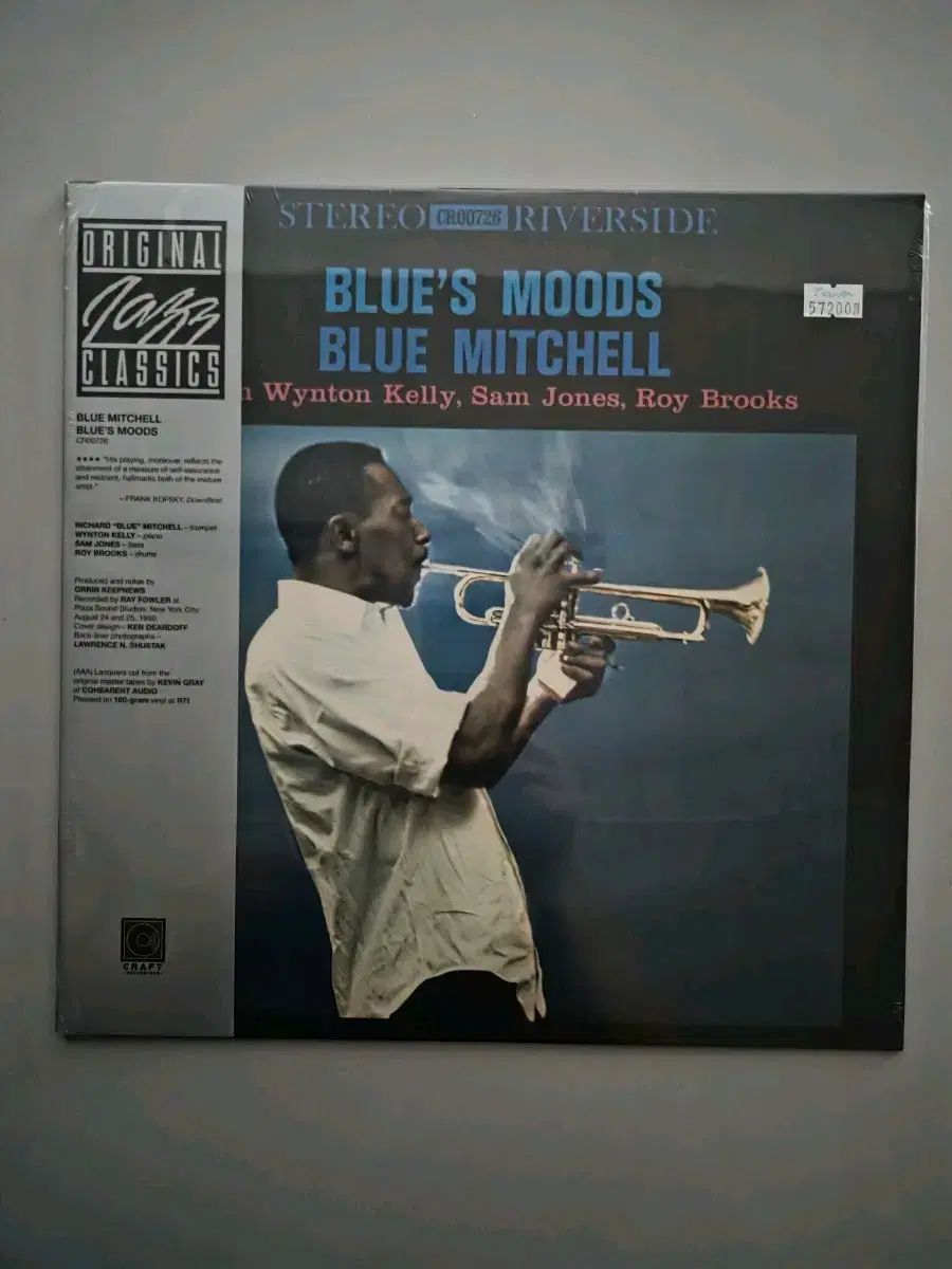 青 ミッチェル Blue ' s Moods OJC 未開封 lp