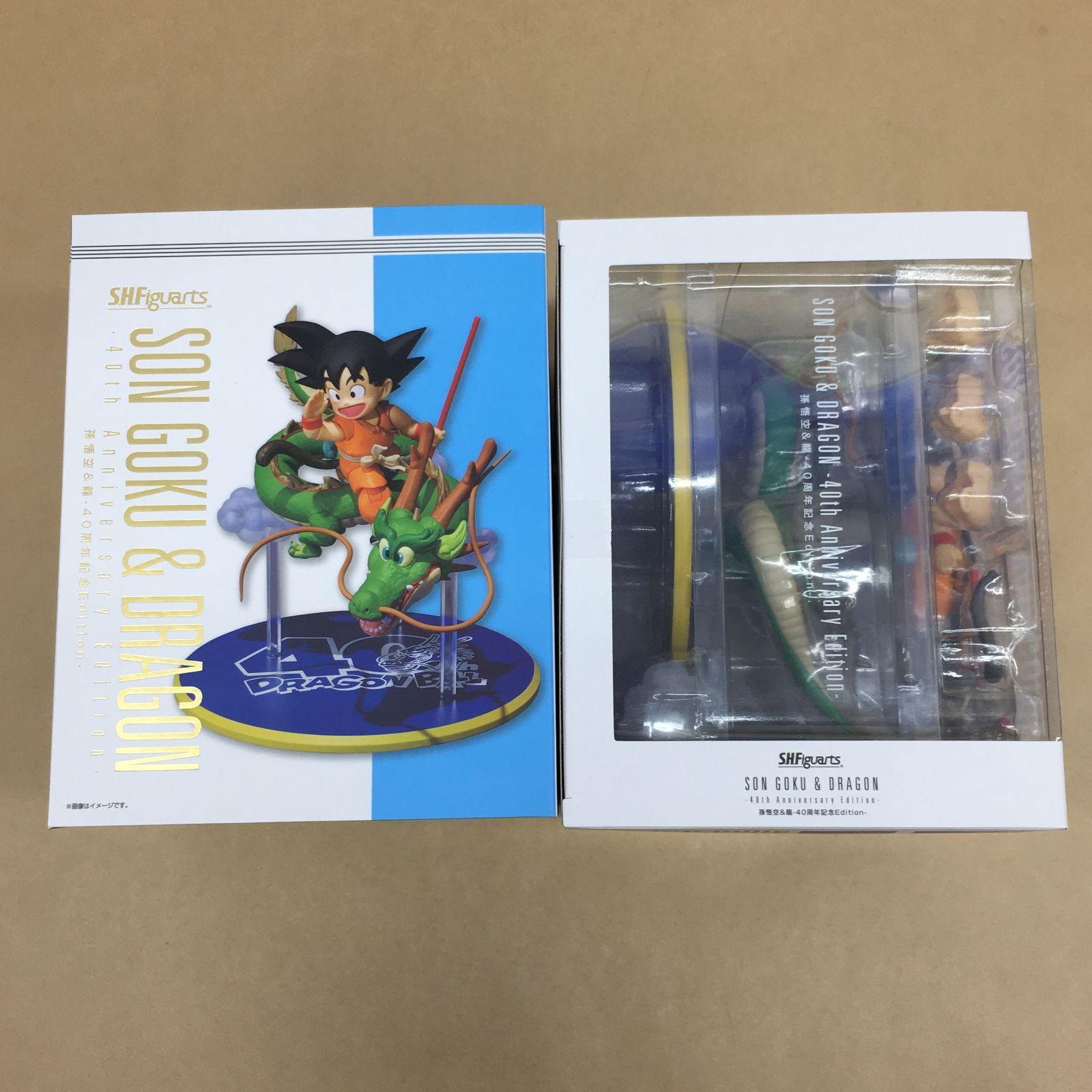 未開封 S.H.Figuarts ドラゴンボール 孫悟空＆龍 -40周年記念Edition 
