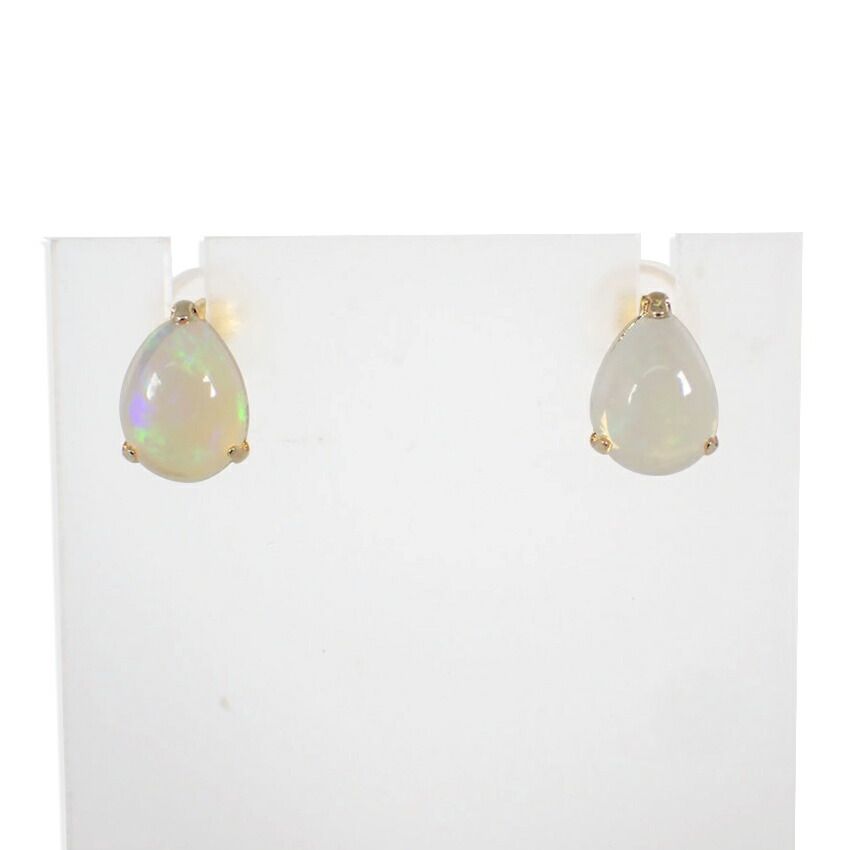 K18 オパール/0.50ct イヤリング/ピアス//j218-10
