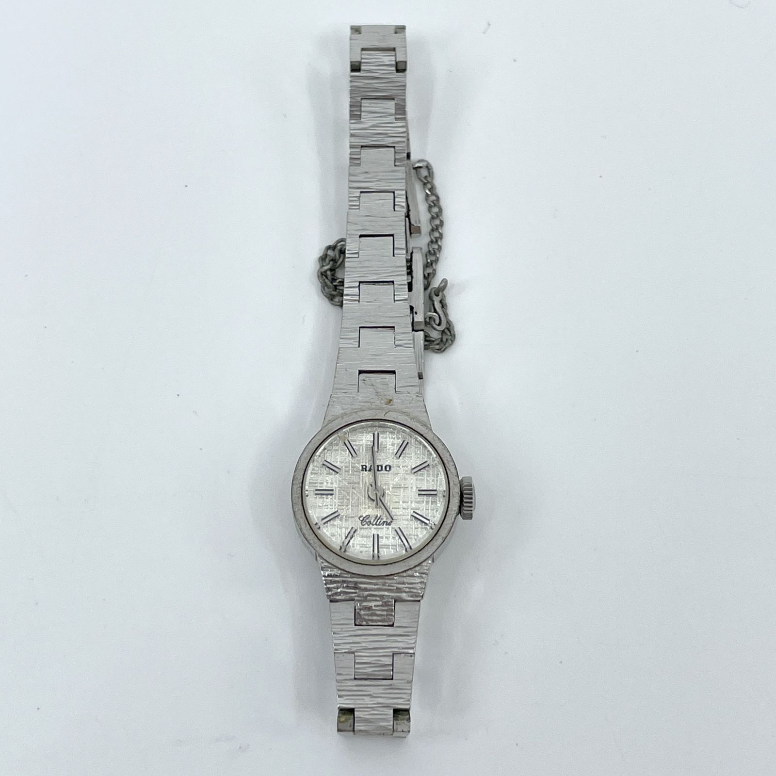 稼働〇 RADO ラドー Colline 手巻き 腕時計 シルバー文字盤 レディース
