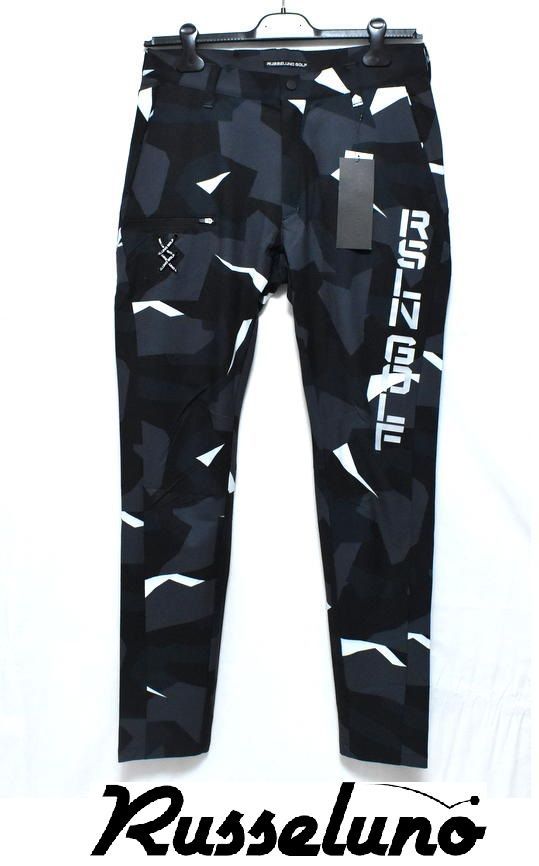 定価2万7500円】新品 ラッセルノ ゴルフ ロゴ カモフラ ストレッチ