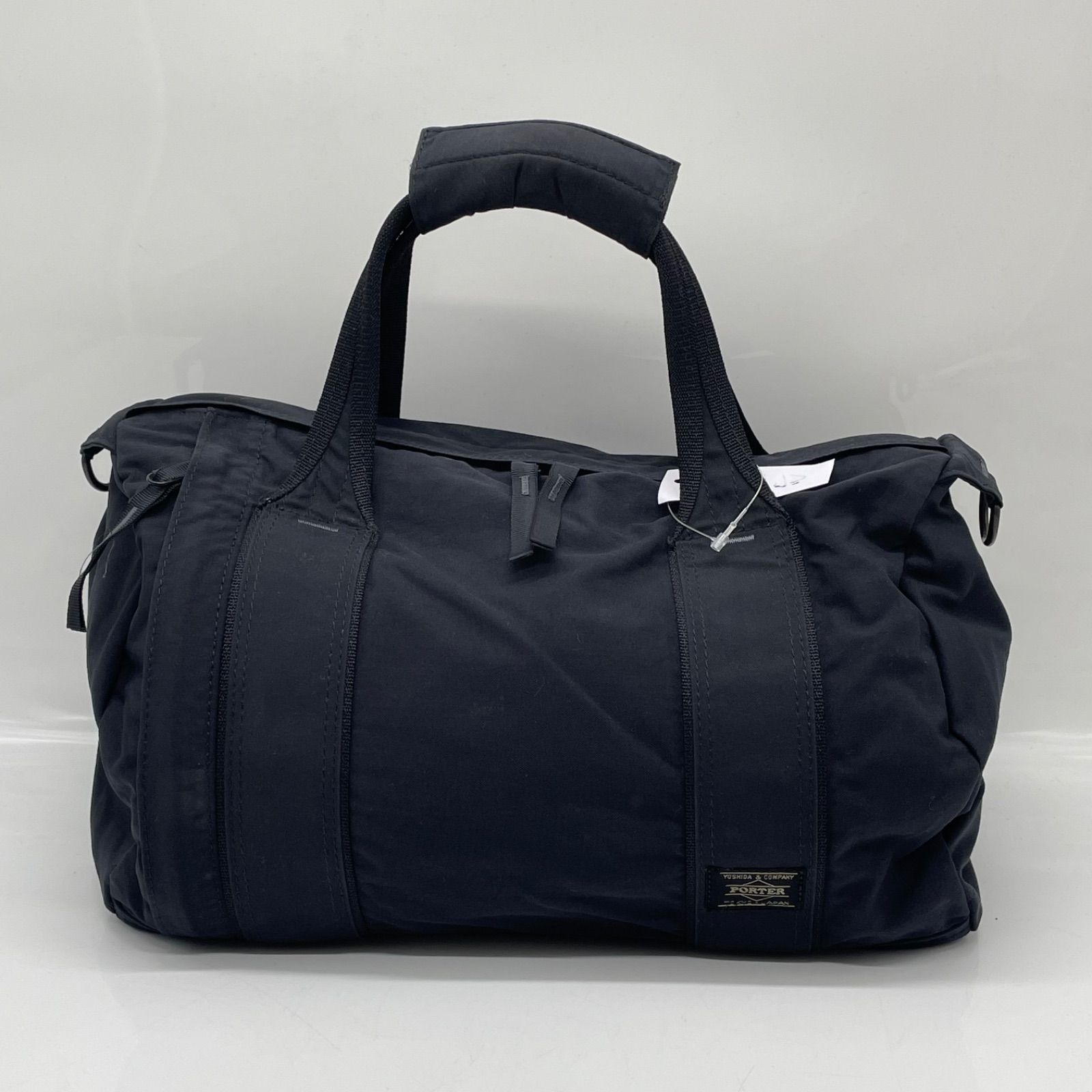 PORTER ポーター タンカー ミニボストン ドラム ダッフル 黒 PORTER ミニボストンバッグ ドラム ミニダッフル タンカー 黒 ナイロン