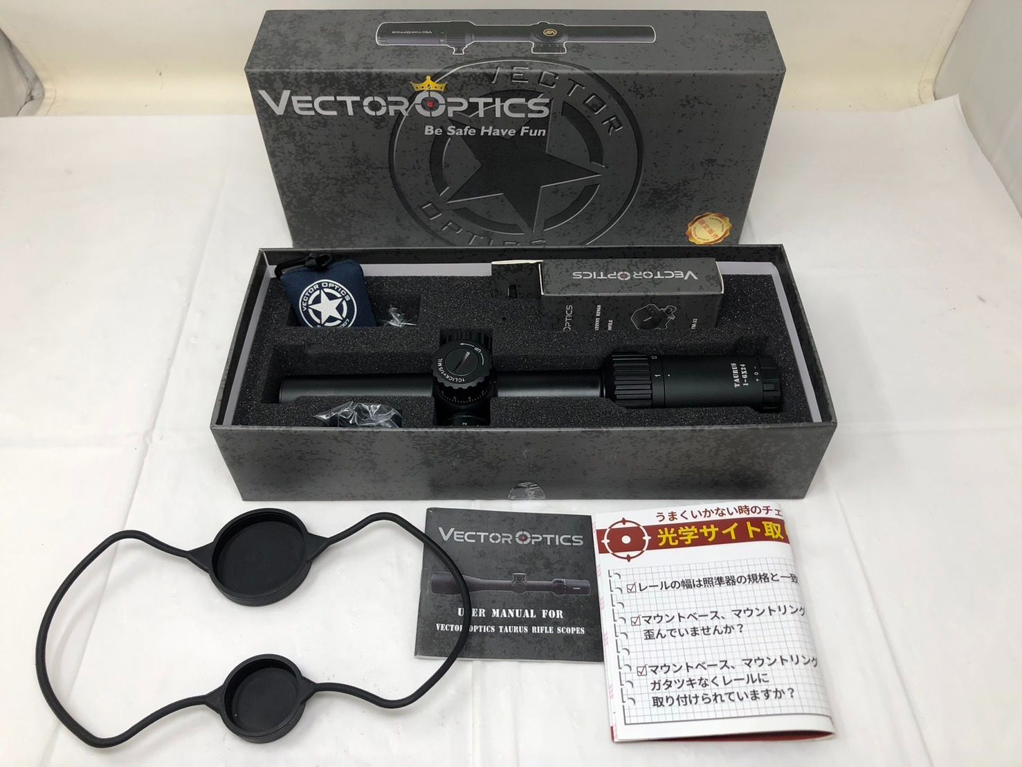 ◆ベクターオプティクス ライフルスコープ Taurus 1-6x24 ガンパーツ ミリタリー 中古 現状◆21291★