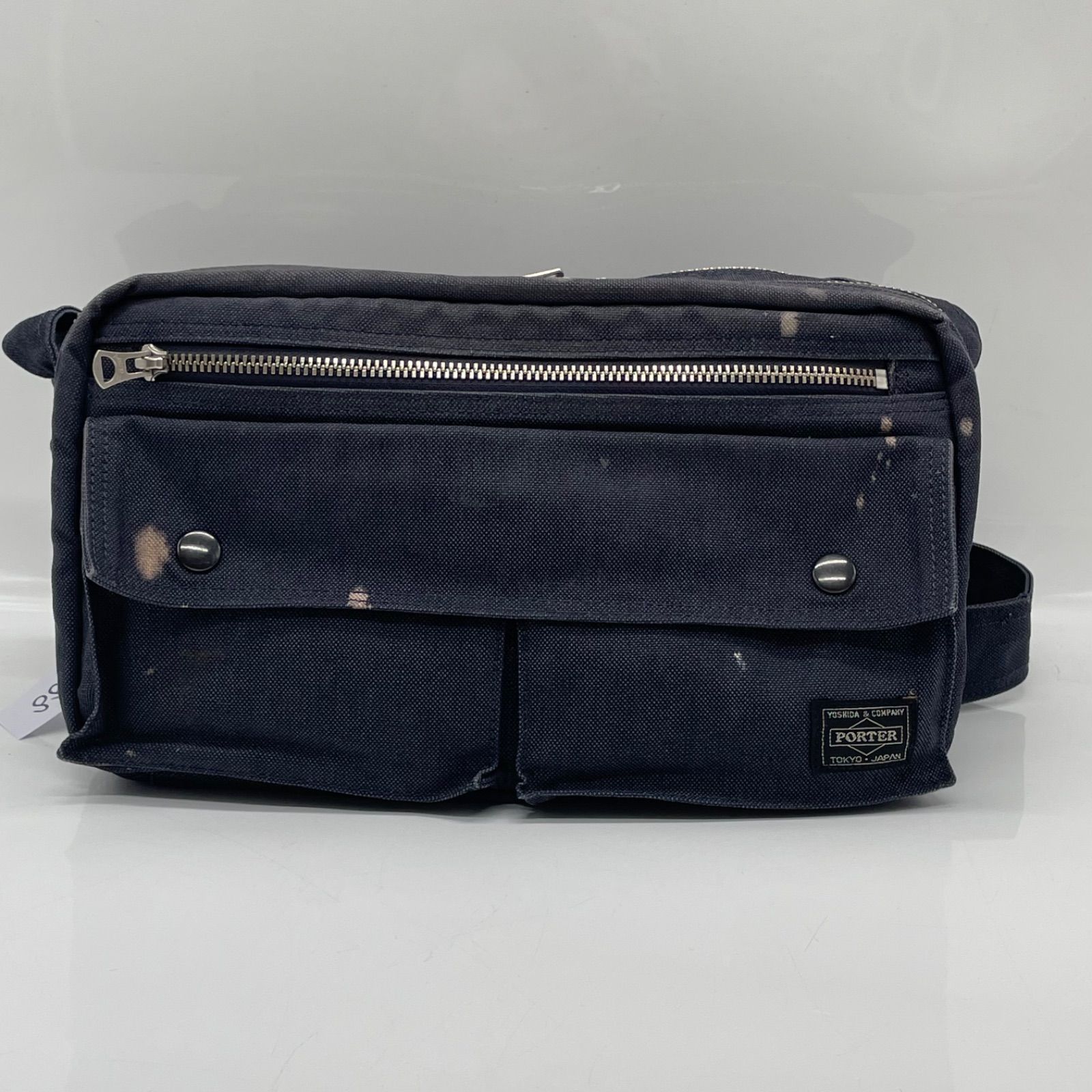 BN8788○ PORTER SMOKY ポータースモーキー ショルダーバッグ ネイビー