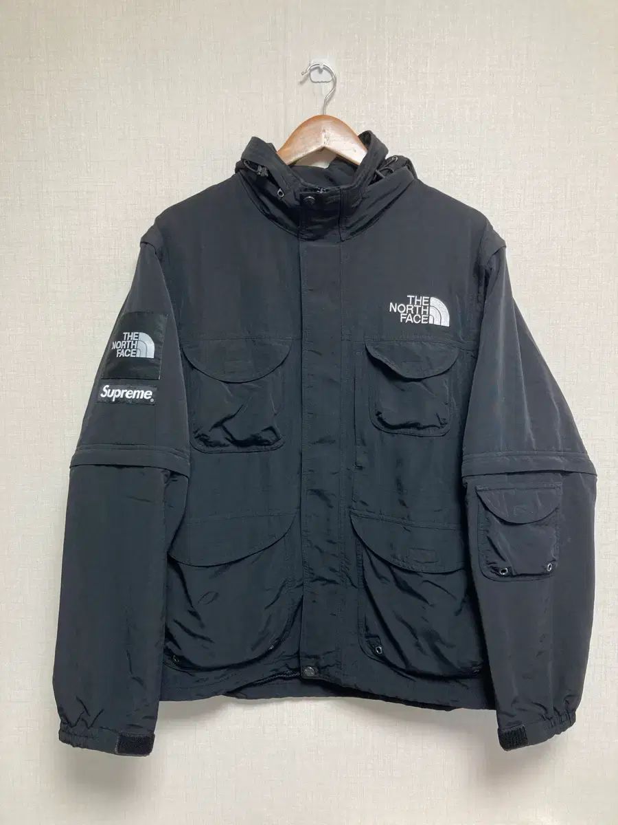 Supreme×THE NORTH FACE ザノースフェイス トレッキング コンバーチブル ウィンドブレーカー L
