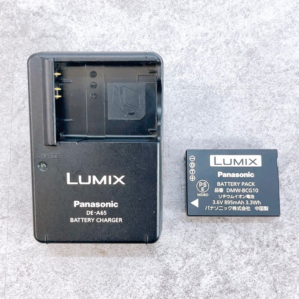 H-1226 Panasonic LUMIX DMC-TZ10 ゴールド 動作確認済み 光学12倍