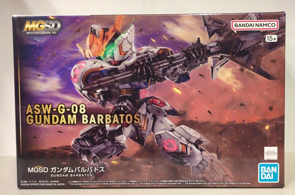 BANDAI SPIRITS MGSD 機動戦士ガンダム 鉄血のオルフェンズ ガンダムバルバトス
