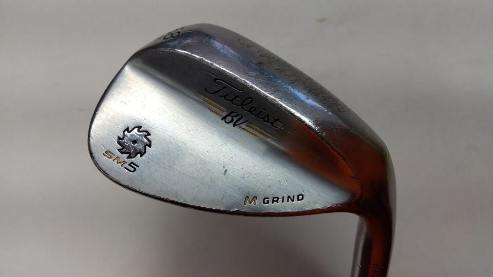 タイトリスト　ボーケイ SM5 ツアークローム　58度　ダイナミックゴールド　S200フレックス　ウェッジ　中古　ゴルフドゥ！松前R56店【最短即日発送】