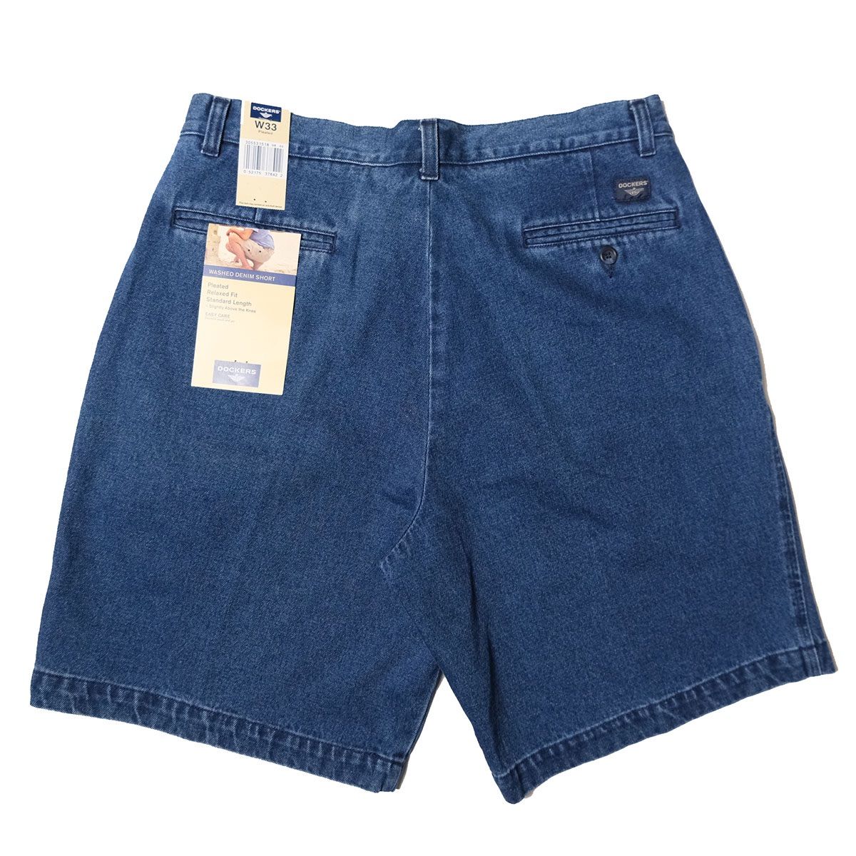 デッドストック 00's リーバイス ドッカーズ ２タック デニム ショーツ (33) ショートパンツ 00年代 旧タグ オールド 2004年製 未使用品 アメリカ古着 USED ビンテージ ヴィンテージ