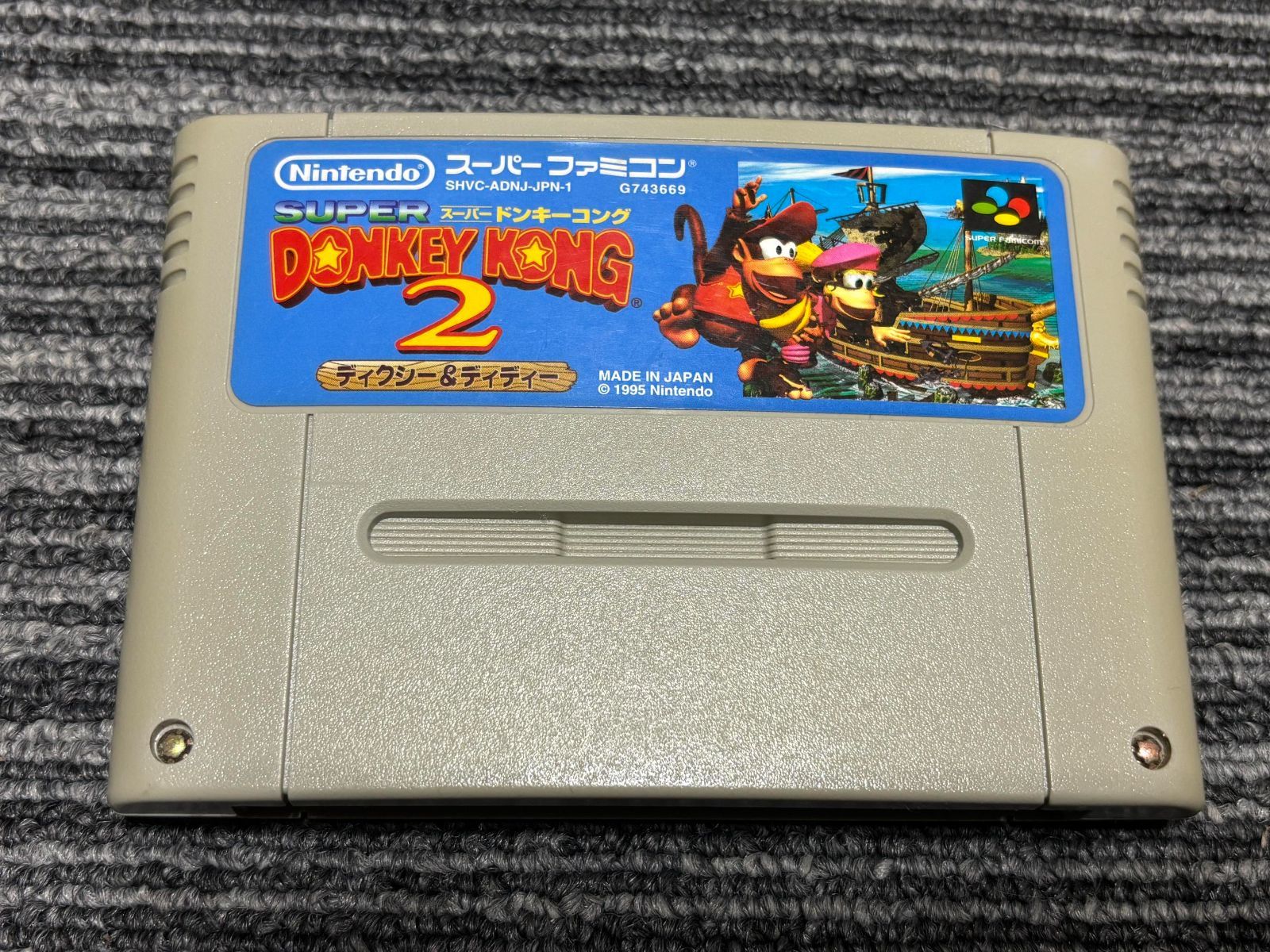 スーパーファミコン カセット ソフト スーパー ドンキーコング 2