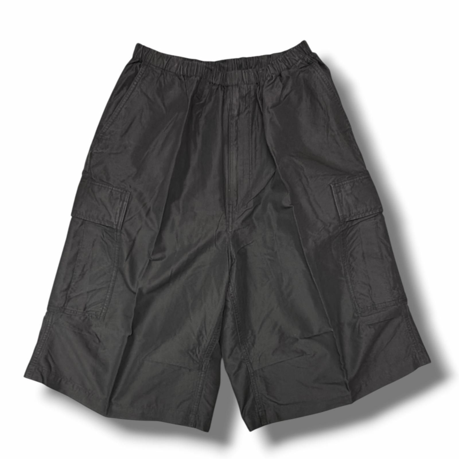 参考上代39600円 未使用 COOTIE 25SS N/C Poplin 6 Pocket Easy Shorts イージーカーゴショーツ ハーフパンツ クーティー CTE-25S116 ブラック L （14934M）