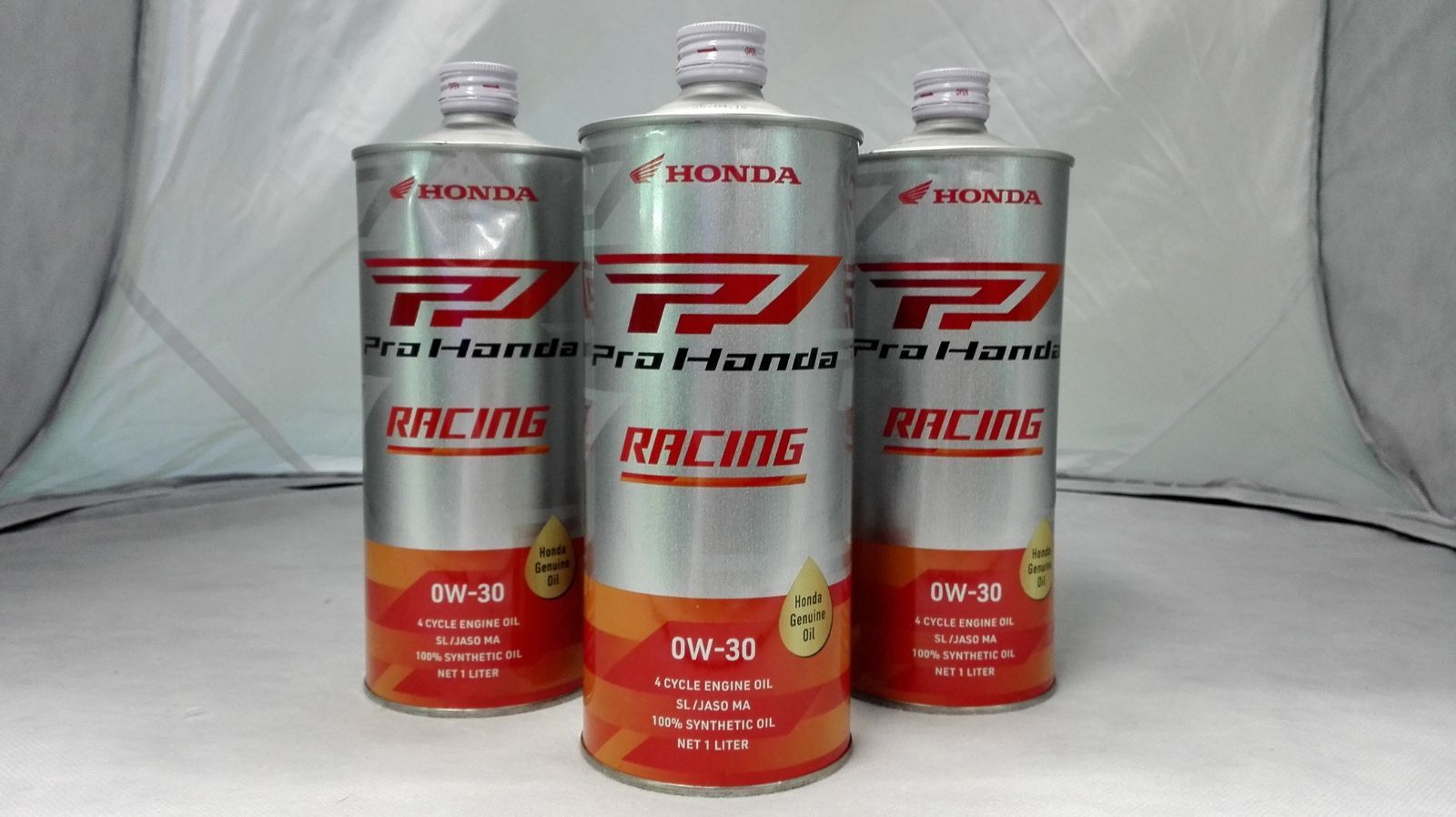 3缶セット・未開封品】PRO HONDA 0W-30 1L RACING(旧4) PROHONDA0W-30 