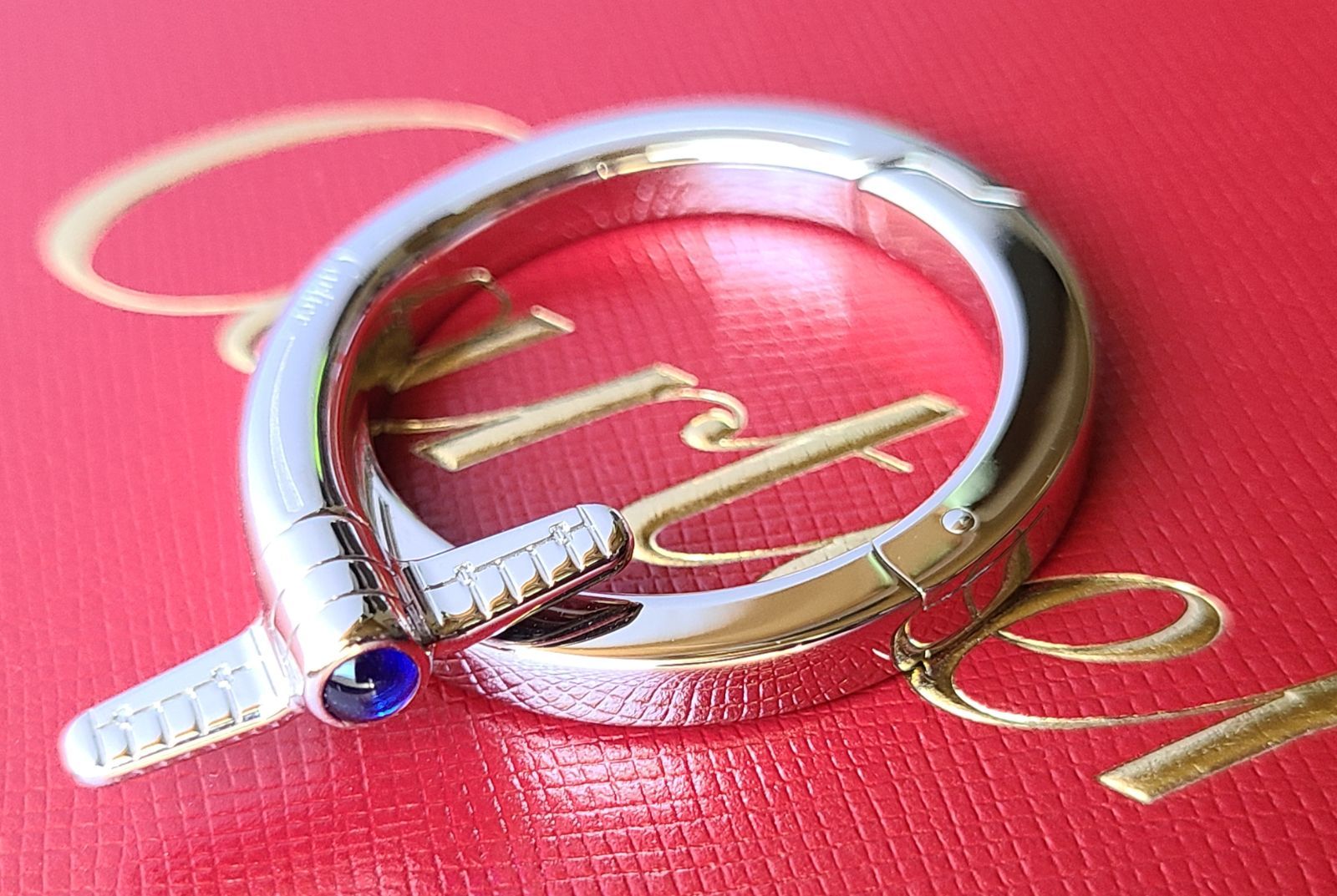 Cartier サントス ドゥ カルティエ キーリング 飛行機 モチーフ
