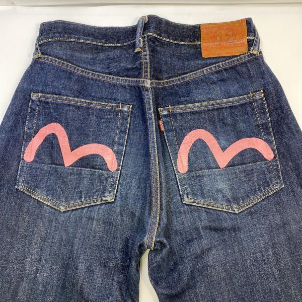 EVISU No.2 LOT2001 カモメ デニム 28×35色落ち良好 中古・古着通販】EVISU (エヴィス) Lot2001 No.2 ビッグカモメデニム