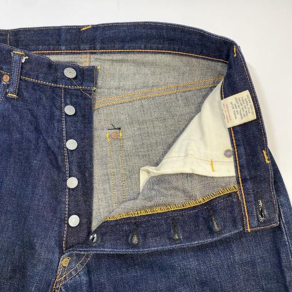 中古】EVISU Lot2001 ピンクカモメ デニムパンツ 33×35 エヴィス[24