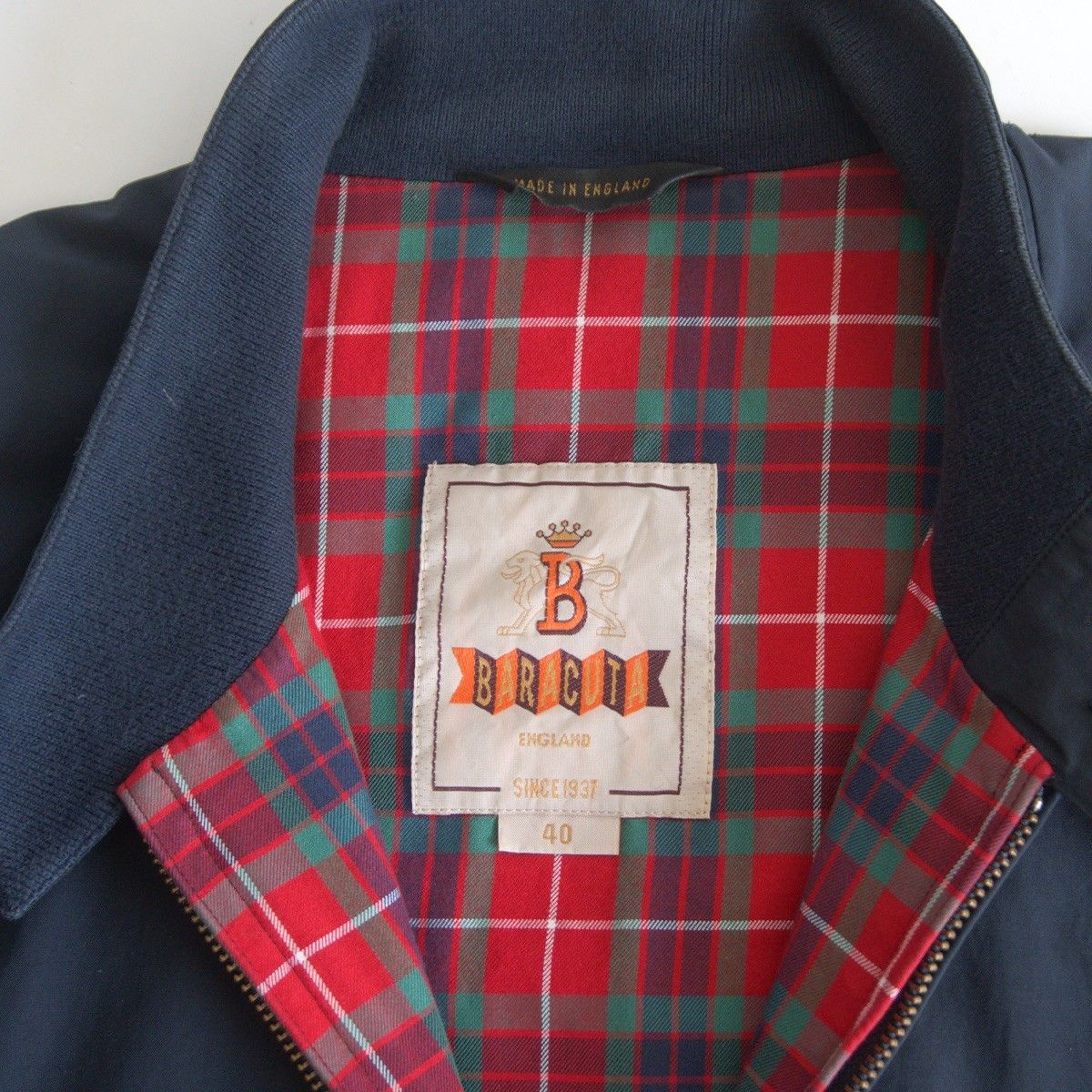 定番】 BARACUTA 【G9 スウィングトップ ハリントンジャケット】 40