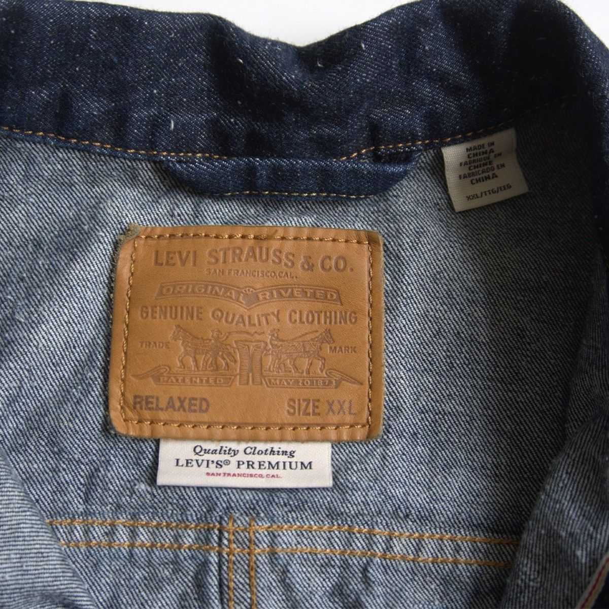美品/ビッグサイズ/Tバック】 LEVI'S PREMIUM【 TYPE I トラッカー