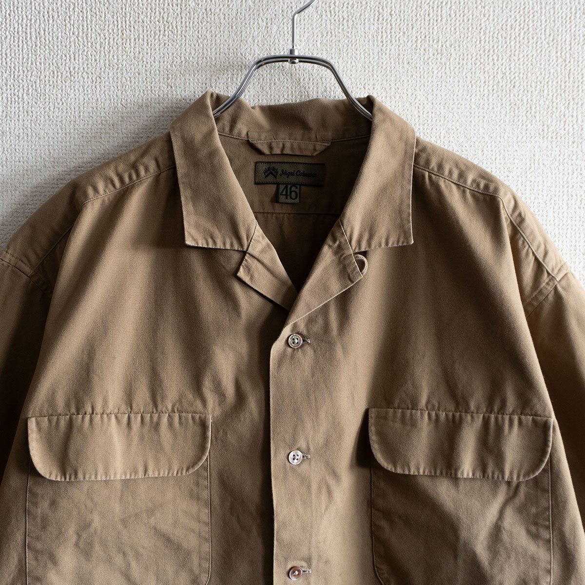 ナイジェルケーボン Nigel Cabourn シャツジャケット46 カーキ Nigel Cabourn｜【公式】ナイジェル・ケーボン / UNISEX / スーベニア