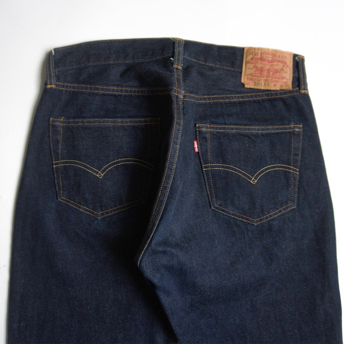 美品濃紺/バレンシア製】 LEVI'S 【 501XX ビッグE デニムパンツ 】33