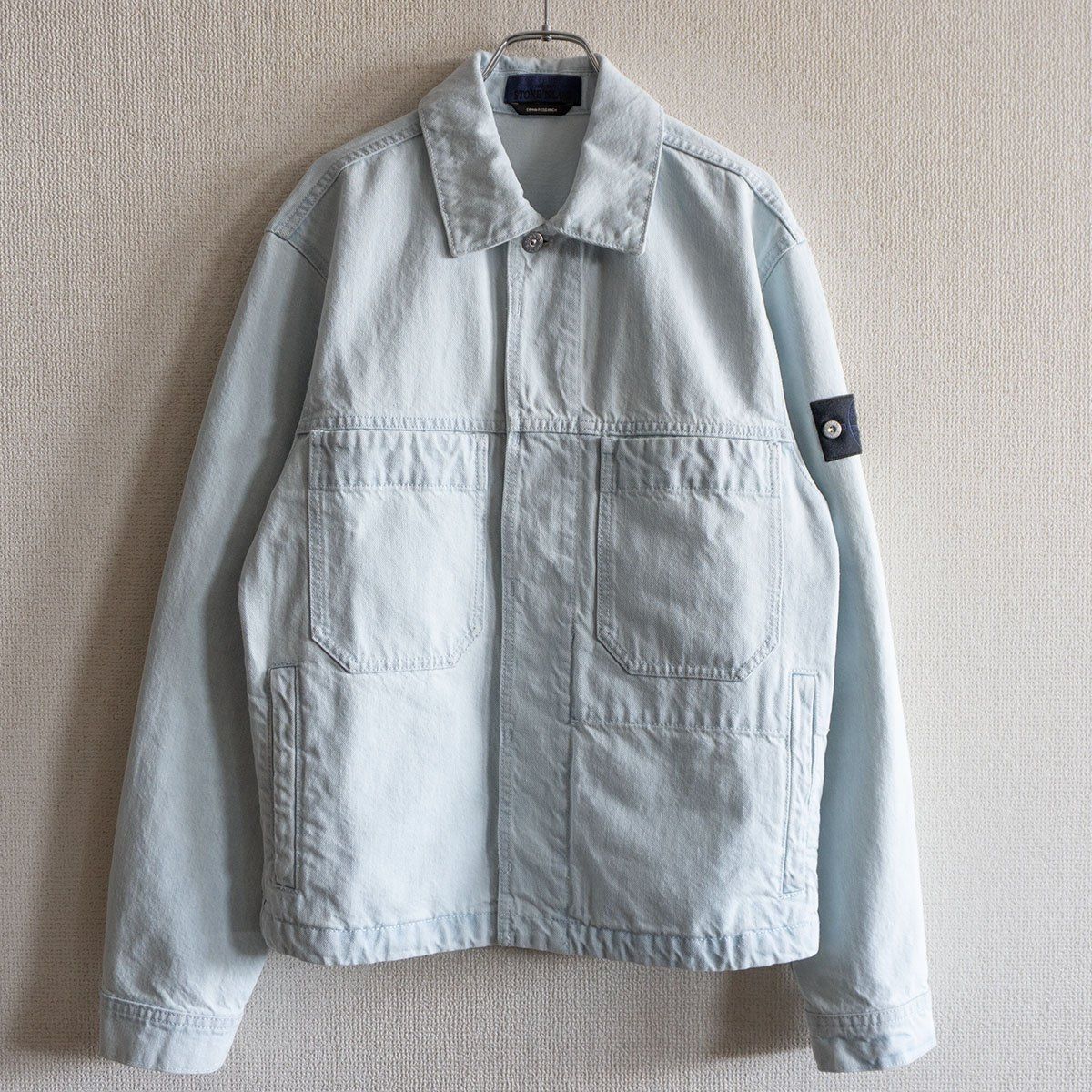 2026SS】STONE ISLAND DENIM RESEARCH【INDIGO DENIM-ULTRA BLEACHED