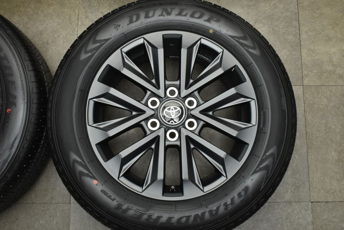 ランドクルーザー250 zx 20インチ ホイールセット 溝あり5本セット