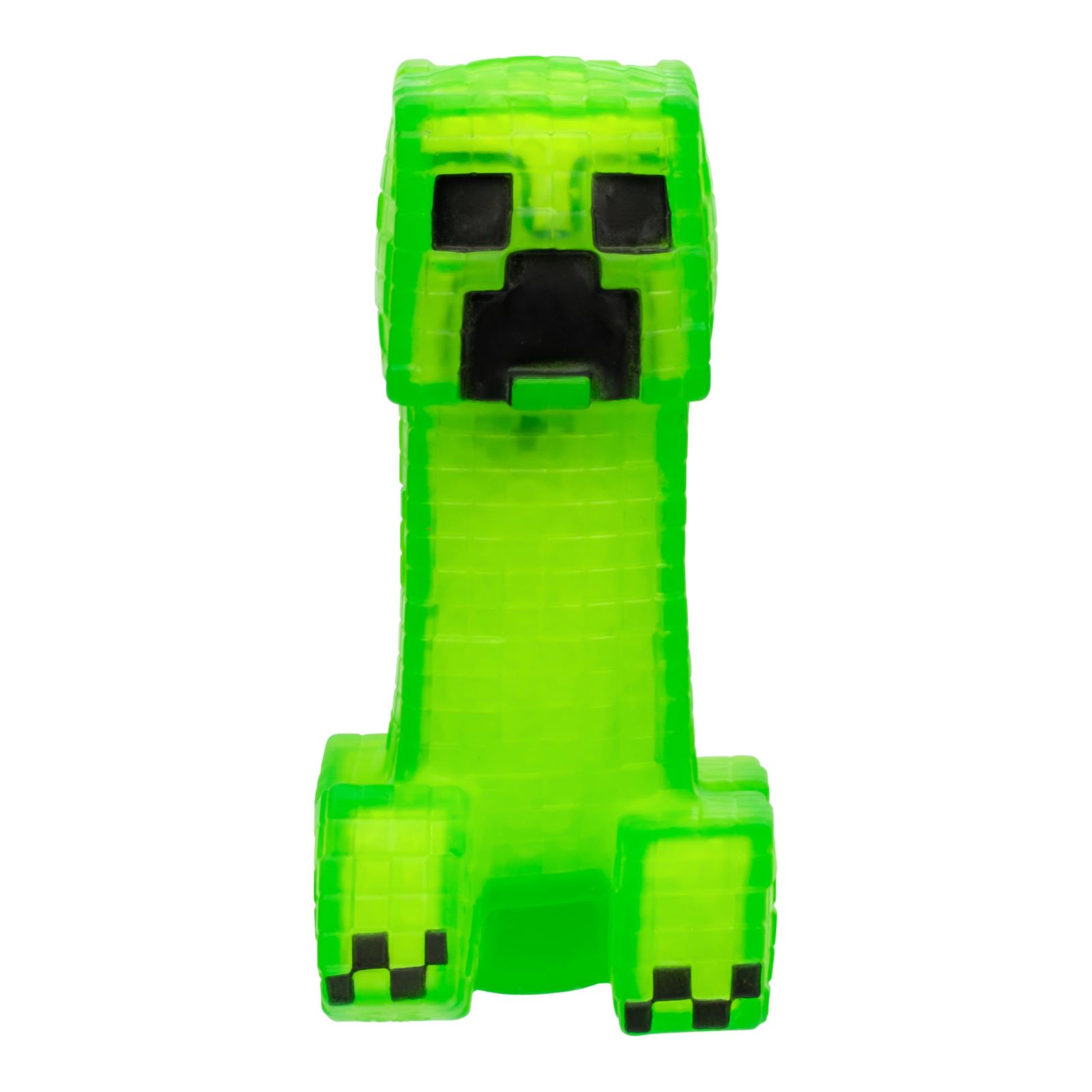 Heroes of Goo Jit Zu Minecraft ストレッチキャラクター、クリーパー、超カリカリグーフィリング、中に隠された火薬のピースが入っており、彼のサイズの3倍まで伸ばします - 感覚玩具