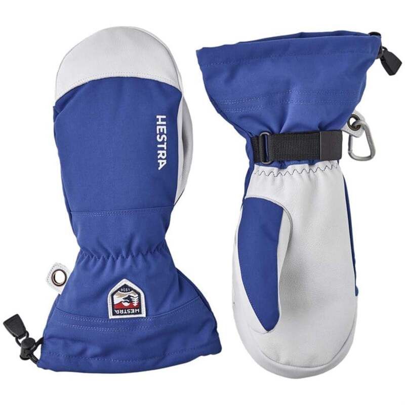 ヘストラ メンズ アクセサリー 手袋 レザー Hestra Army Leather Heli Ski Mittens Royal Blue ブルー