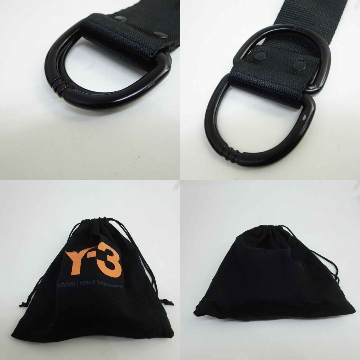 Y-3 ワイスリー Yohji Yamamoto ヨウジヤマモト ベルト Lサイズ 130cm