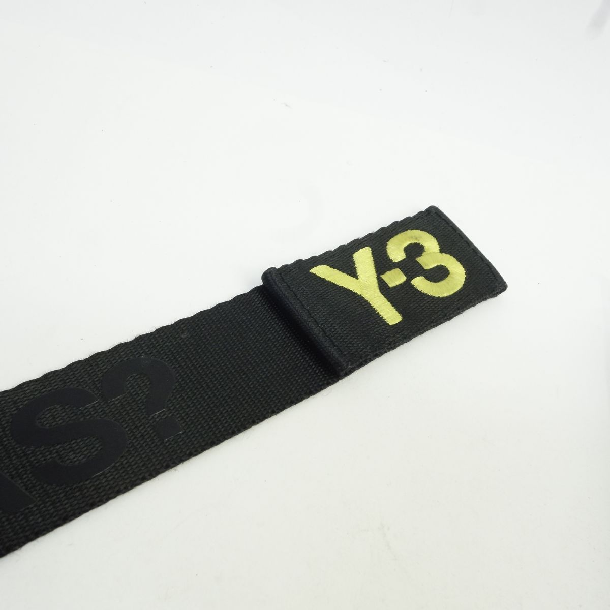 Y-3 ワイスリー Yohji Yamamoto ヨウジヤマモト ベルト Lサイズ 130cm