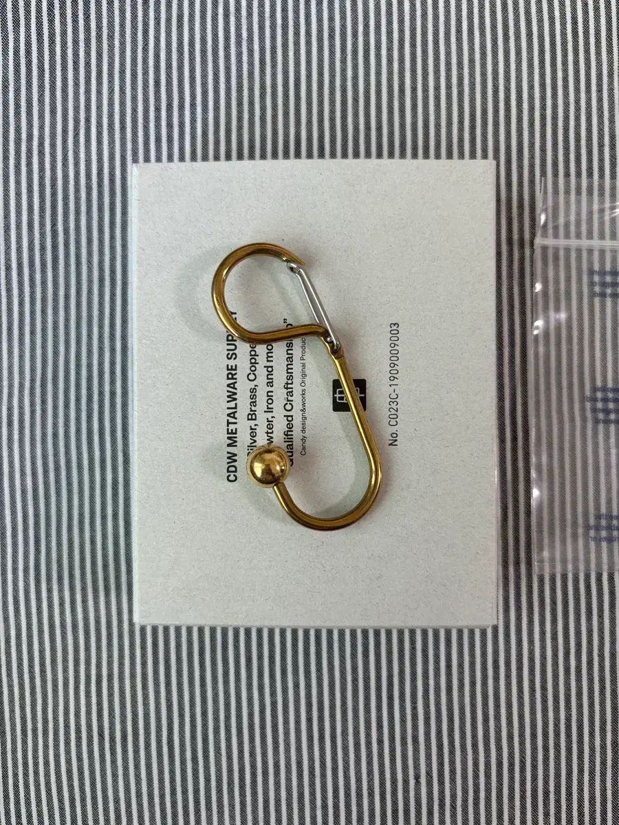 CDW 銅メッキ キーホルダー