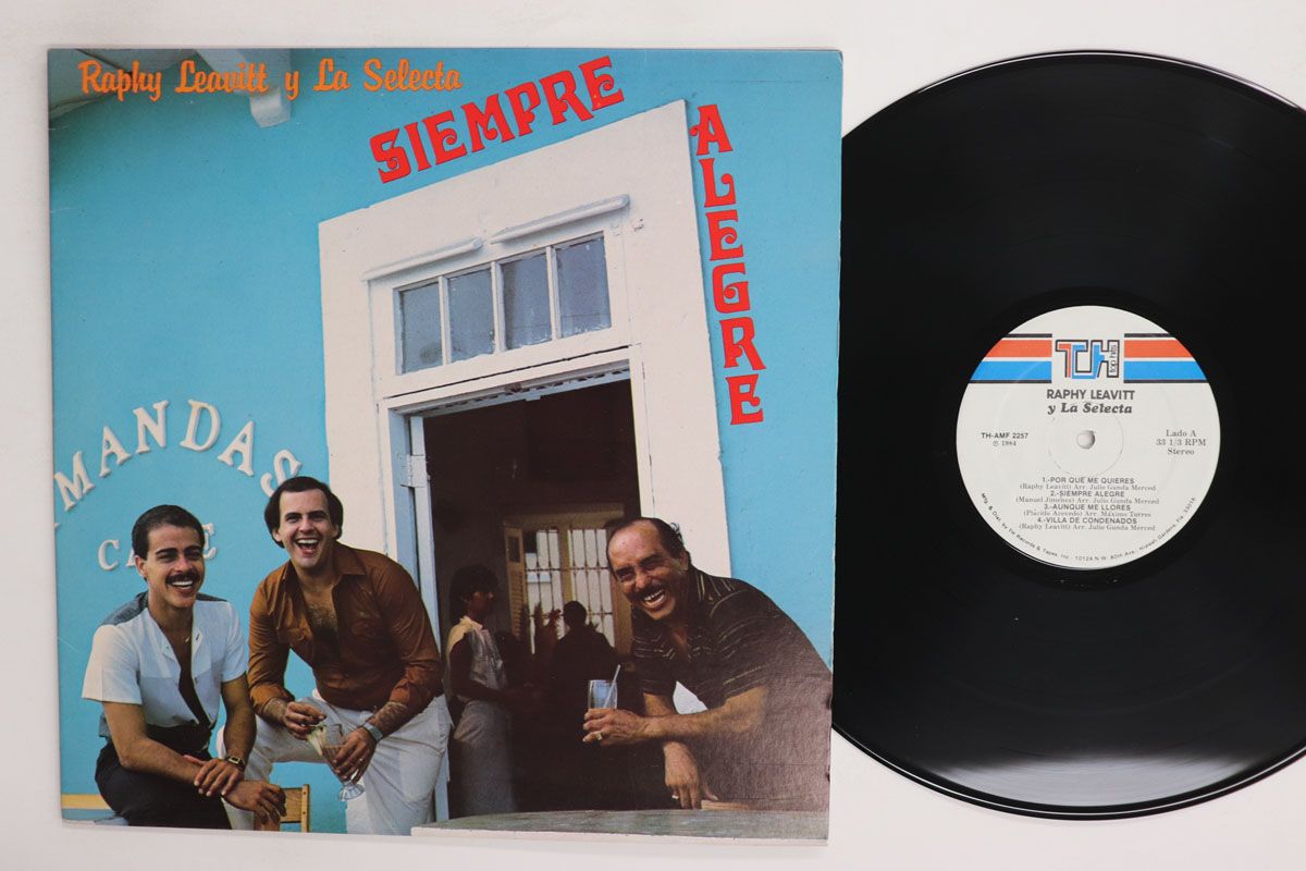 LP Raphy Leavitt Siempre Alegre THAMF2257 TOP HITS /00260