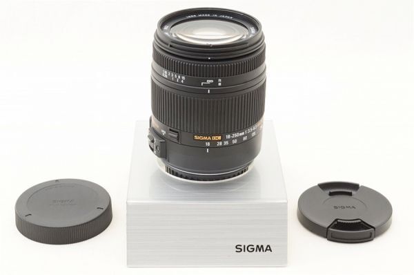 ☆良品☆ SIGMA シグマ 18-250mm F3.5-6.3 DC MACRO OS HSM Canon用 ♯26050101