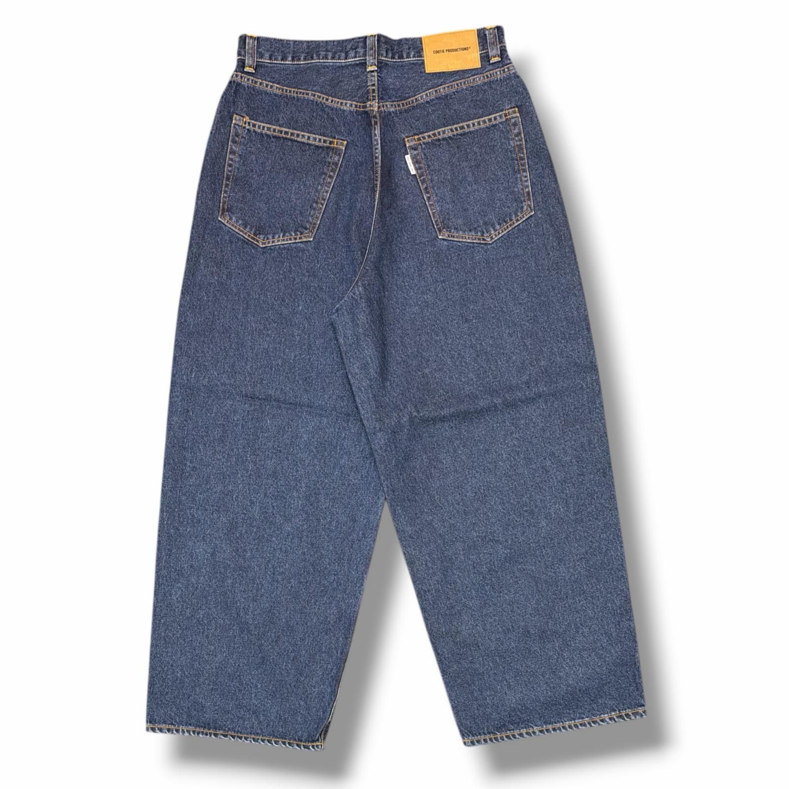 cootie オーバーオール　M インディゴ　デニム　パンツ 参考上代28600円 未使用 COOTIE 25AW 12.5oz Denim 5 Pocket Extra