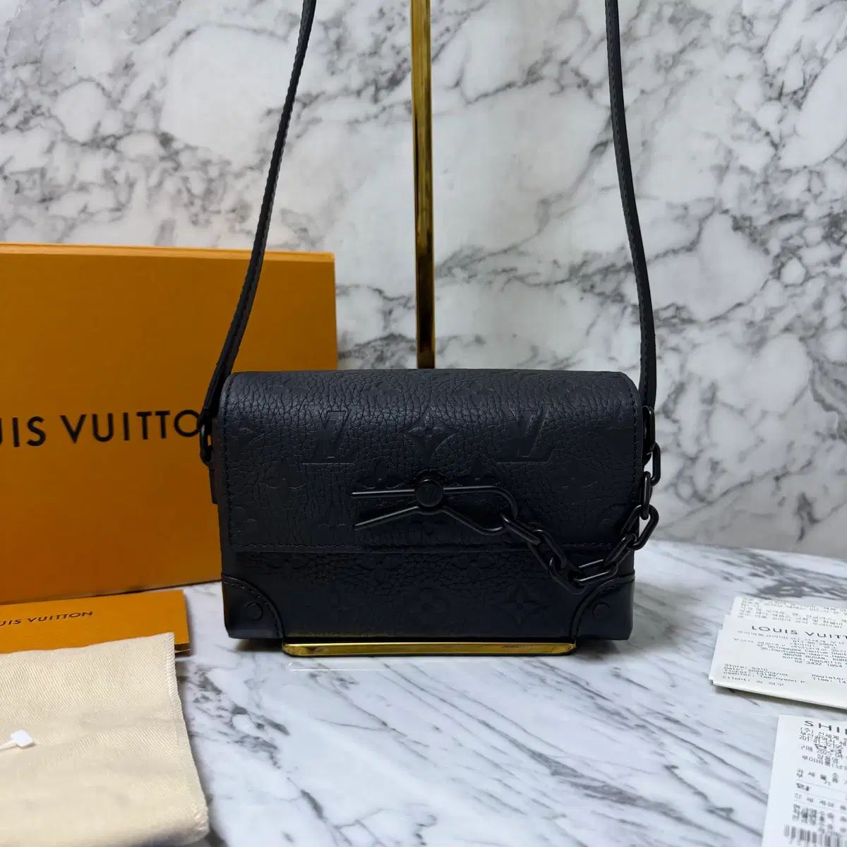 {25年購入}ルイヴィトン エクリプス トリヨン スティマー ウェアラブル クロスバック