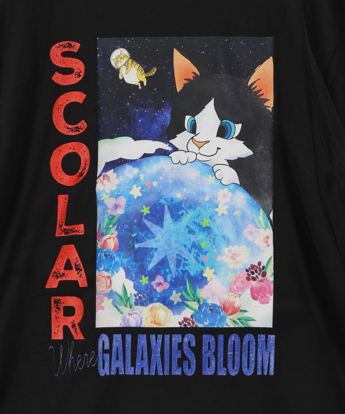 【scolar】スカラーちゃん×ネコレーシング風BZ 161668：スカラーちゃん×ネコ レーシング風ブルゾンの通販-ScoLar